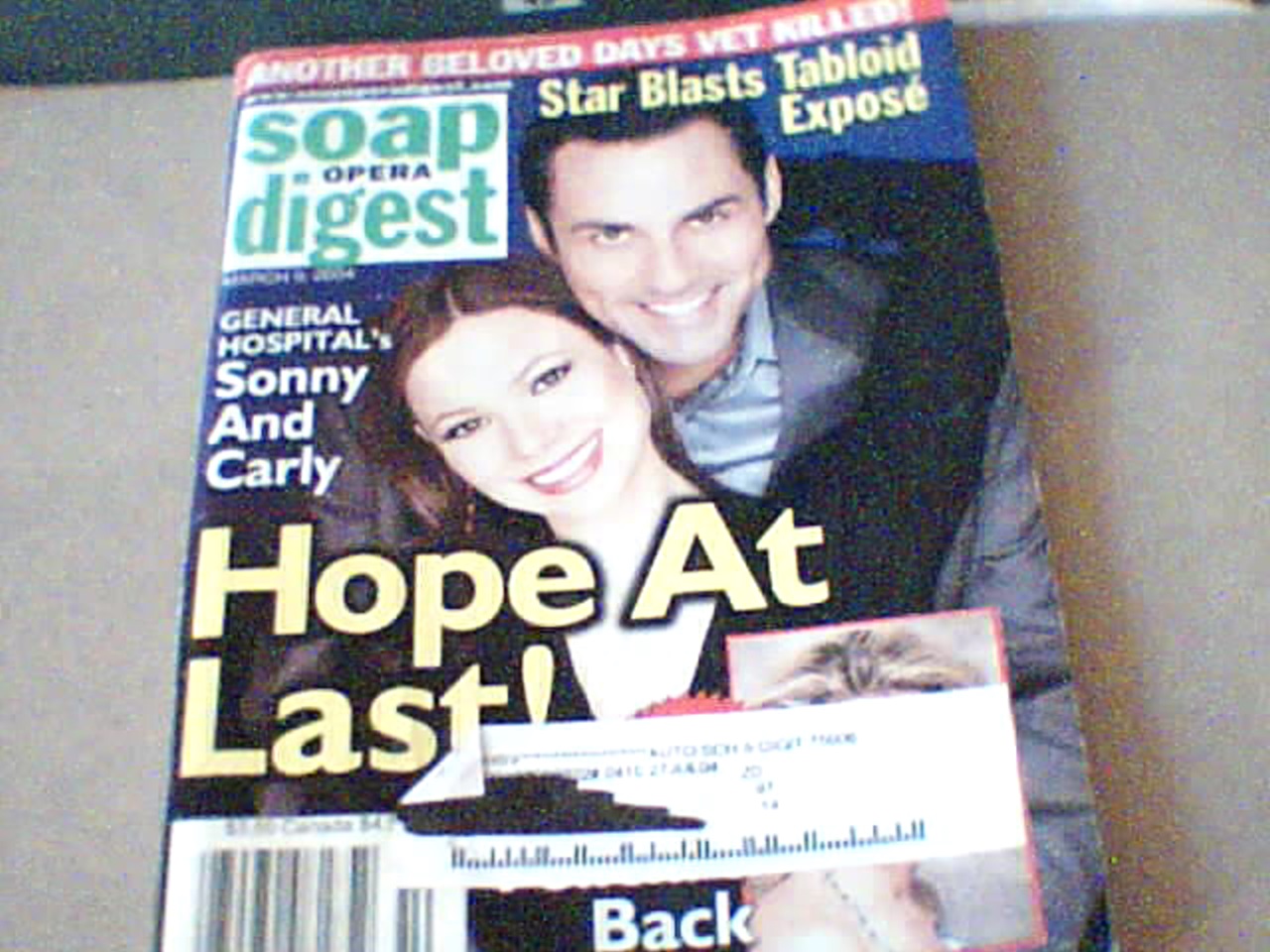 SOAP OPERA DIGEST  MARCH 9, 2004