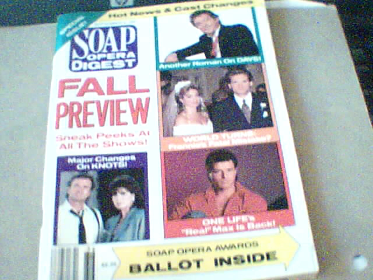 SOAP OPERA DIGEST  SEPT 3, 1991